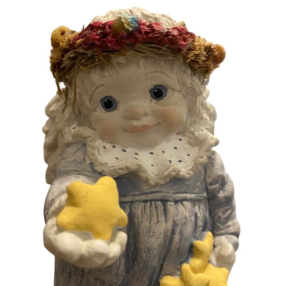 Dreamsicles DC141 Miss Morning Star Angel Holding Stars Figurine 7" Tall 1994 - Picture 2 of 13